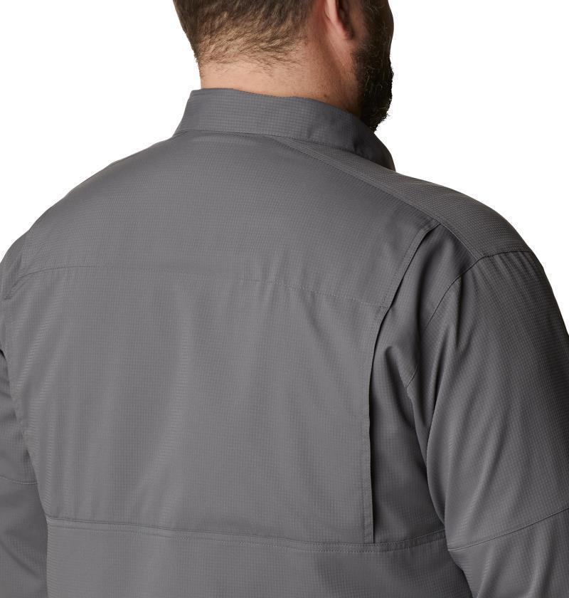 Silver Ridge Lite LS Shirt - Big - Mens - City Grey 6