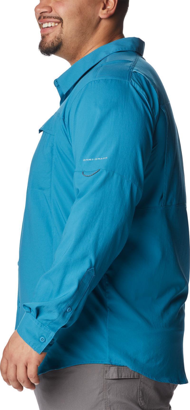 Silver Ridge Lite LS Shirt - Big - Mens - Deep Marine 4