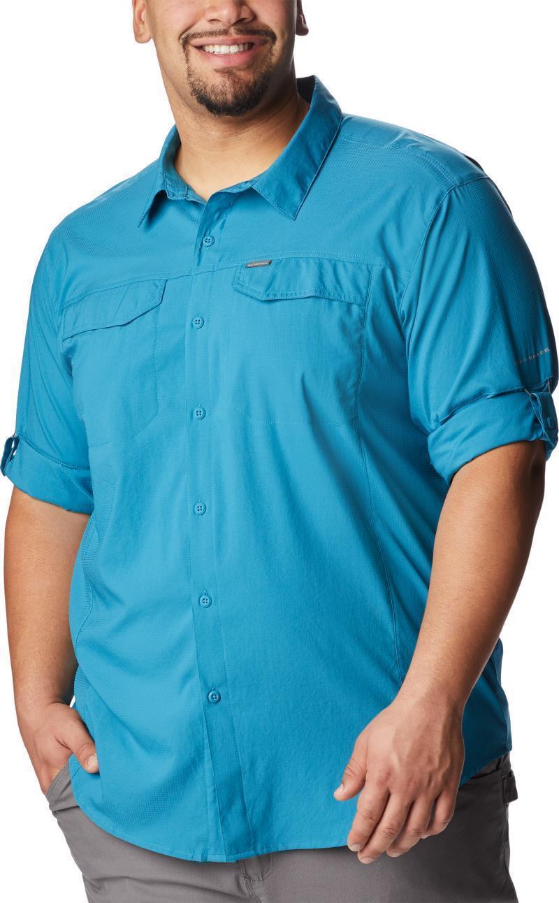 Silver Ridge Lite LS Shirt - Big - Mens - Deep Marine 3