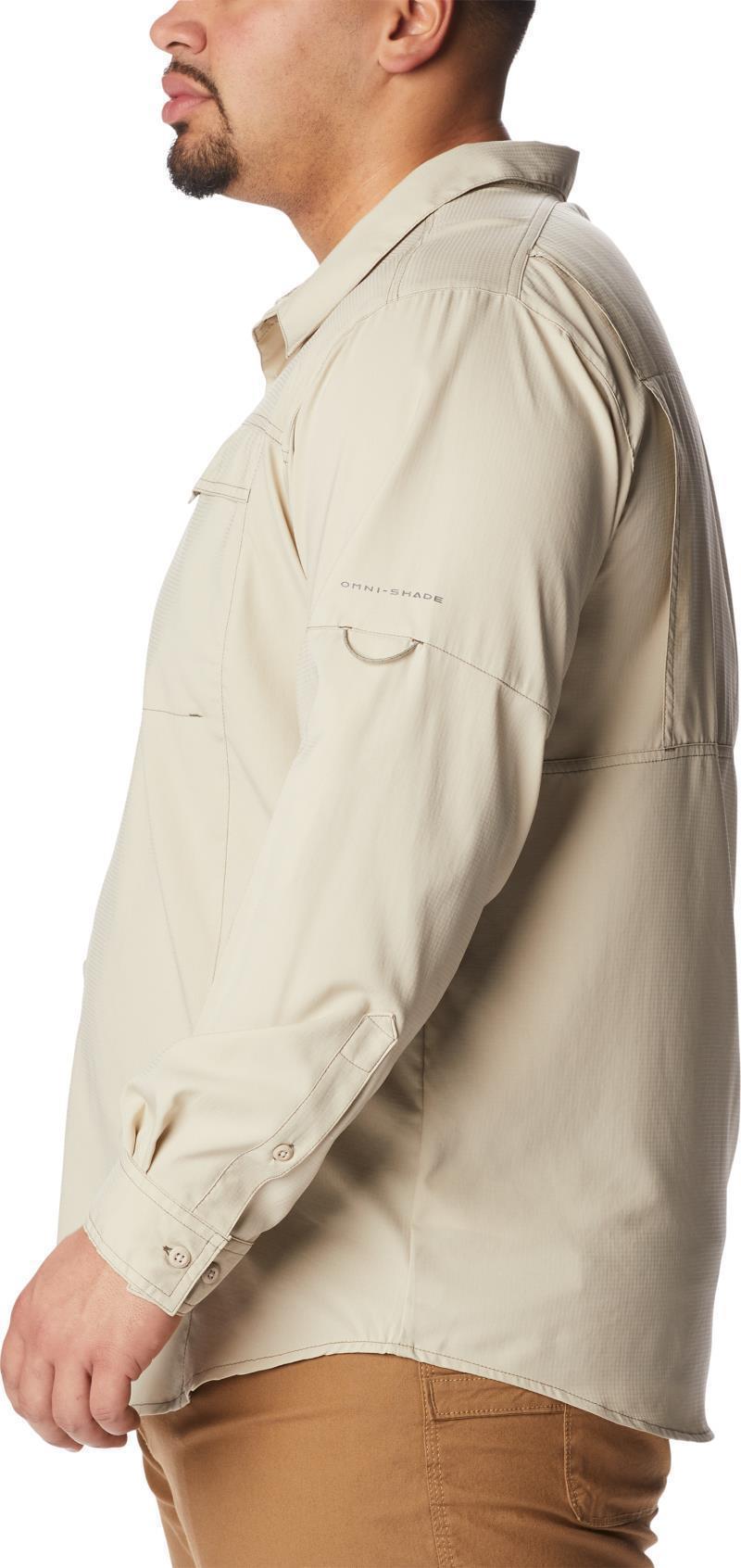 Silver Ridge Lite LS Shirt - Big - Mens - Fossil 4