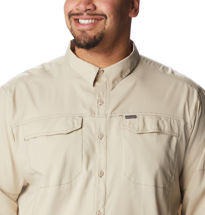 Silver Ridge Lite LS Shirt - Big - Mens - Fossil 5