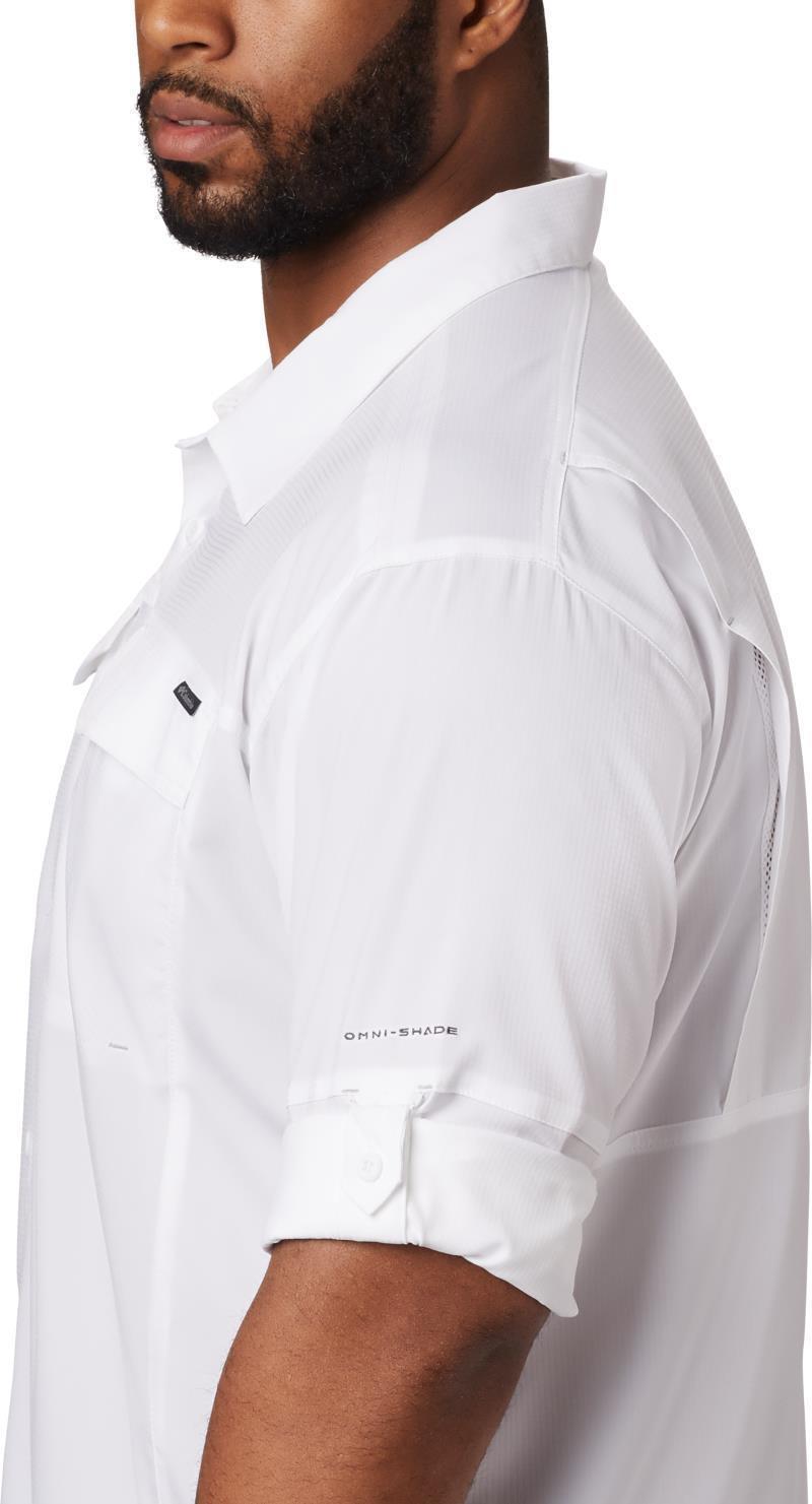 Silver Ridge Lite LS Shirt - Big - Mens - White 4
