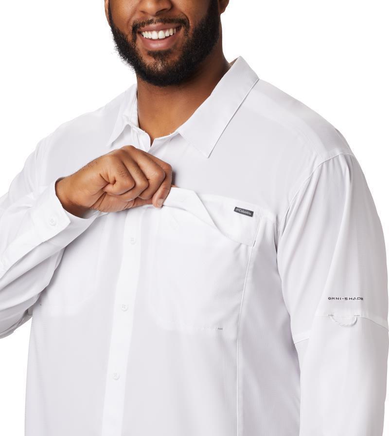 Silver Ridge Lite LS Shirt - Big - Mens - White 5