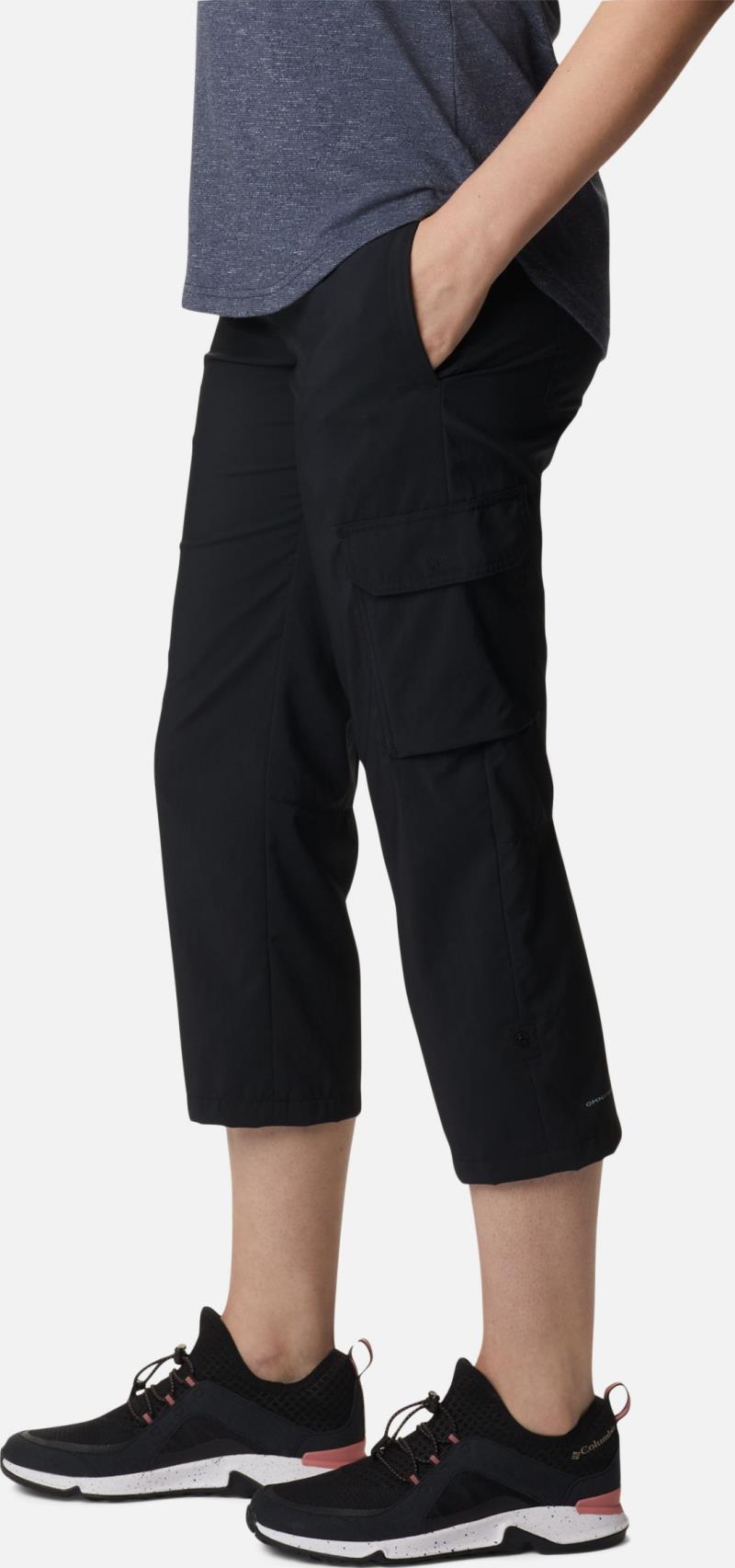 Silver Ridge Utility Capris - Womens - Black 3