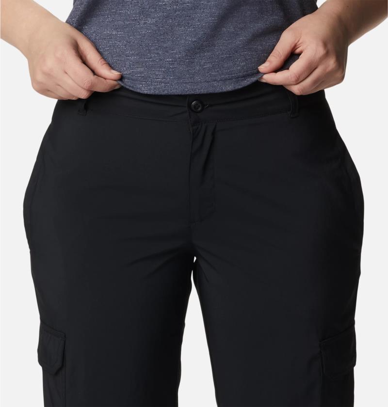 Silver Ridge Utility Capris - Womens - Black 4