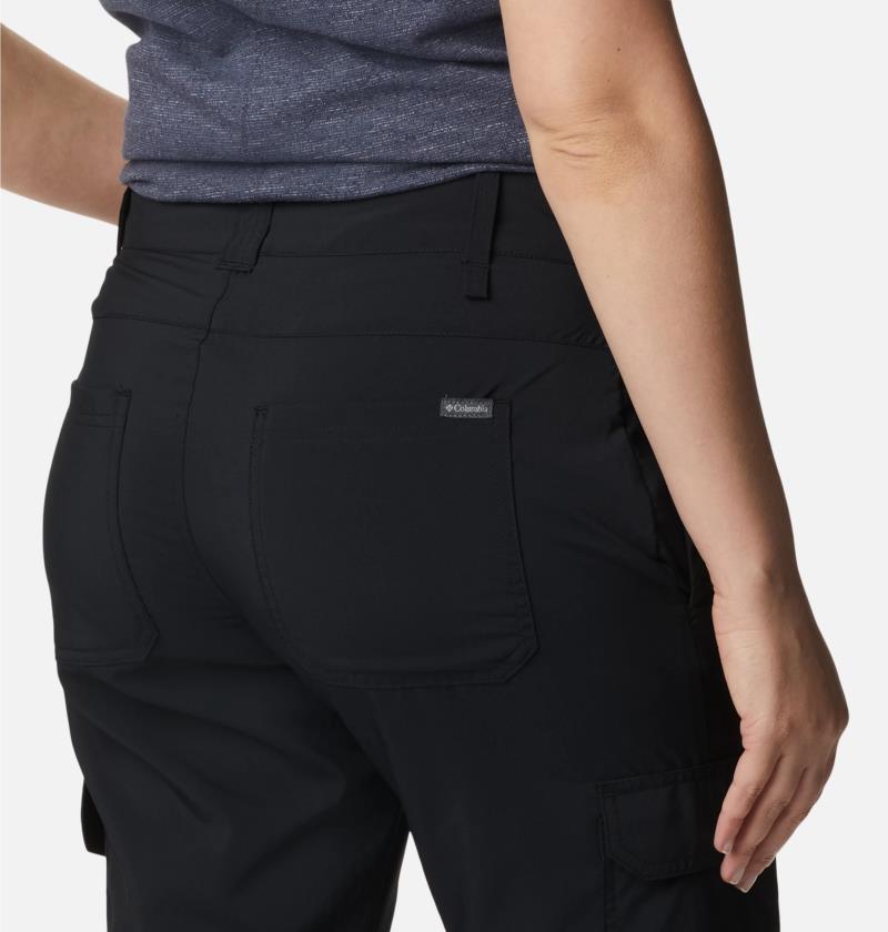 Silver Ridge Utility Capris - Womens - Black 5