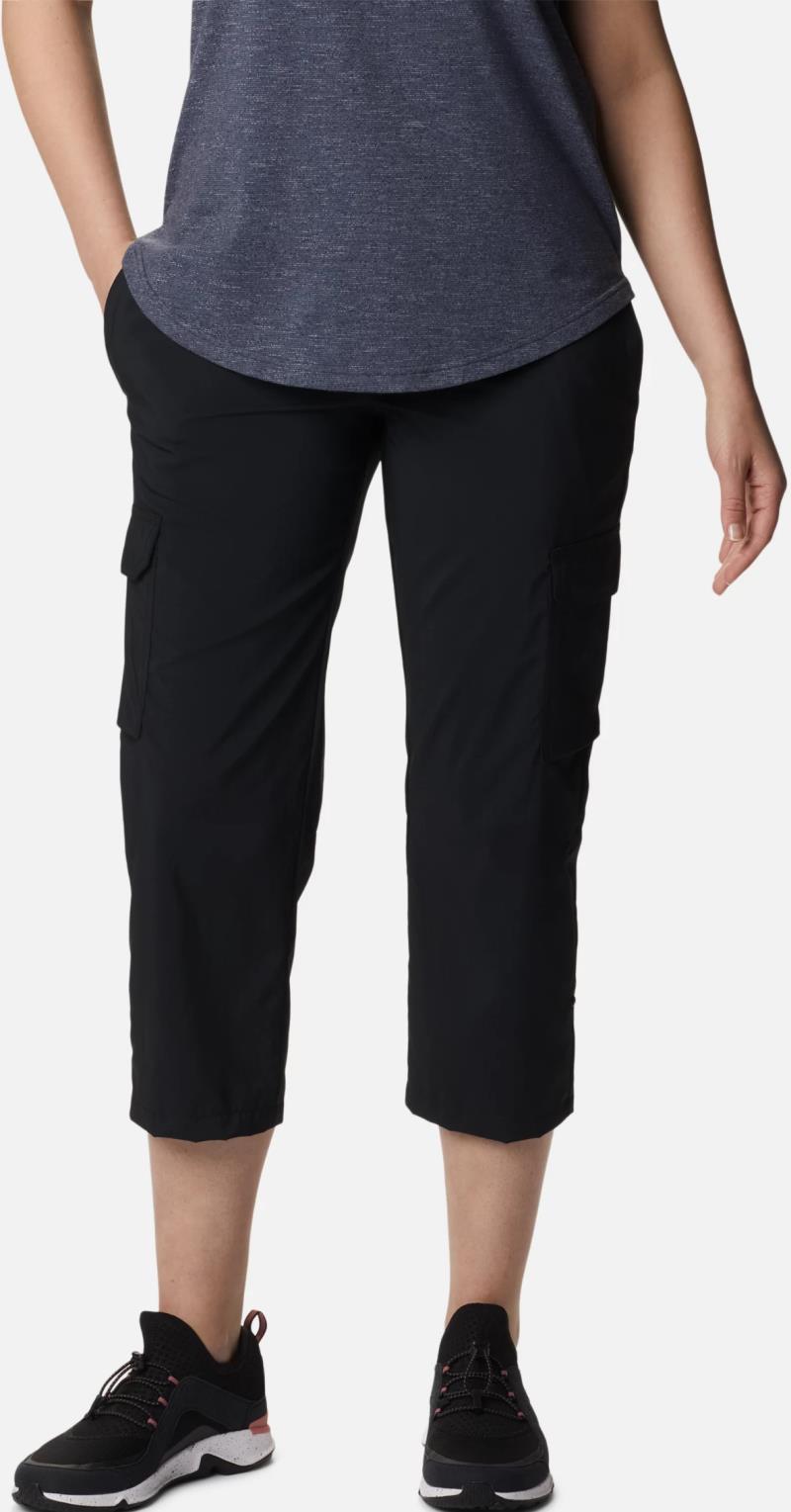 Silver Ridge Utility Capris - Womens - Black 1