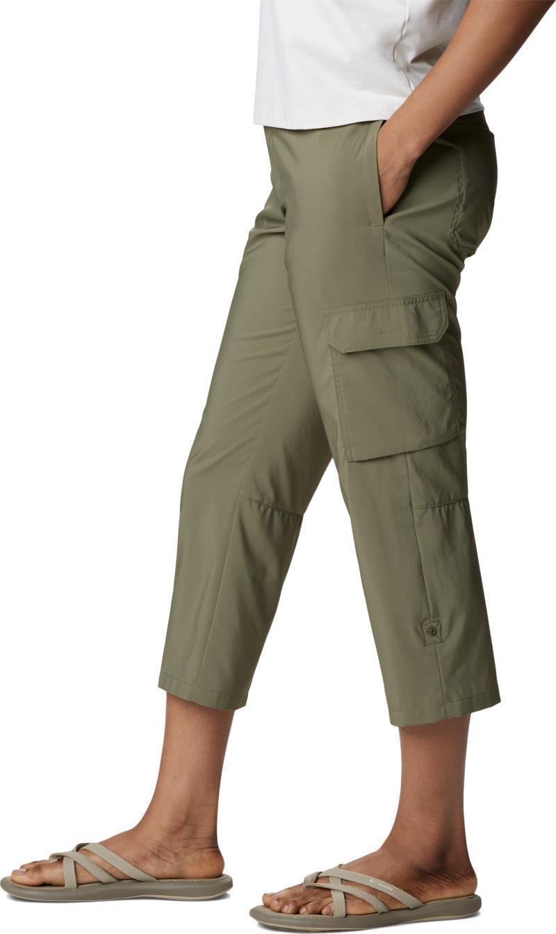 Silver Ridge Utility Capris - Womens - Stone Green 3