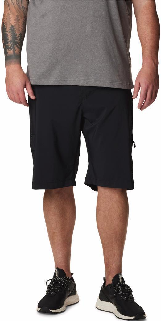 Silver Ridge Utility Cargo Shorts, 10" Inseam, Extended - Mens - Black 1