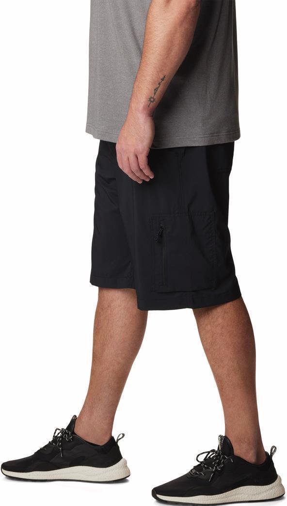 Silver Ridge Utility Cargo Shorts, 10" Inseam, Extended - Mens - Black 3