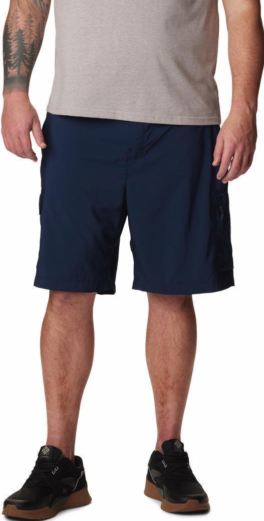 Silver Ridge Utility Cargo Shorts, 10" Inseam, Extended - Mens - Collegiate Navy 1