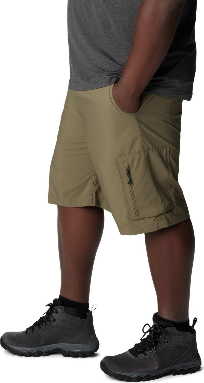 Silver Ridge Utility Cargo Shorts, 10" Inseam, Extended - Mens - stone green 1