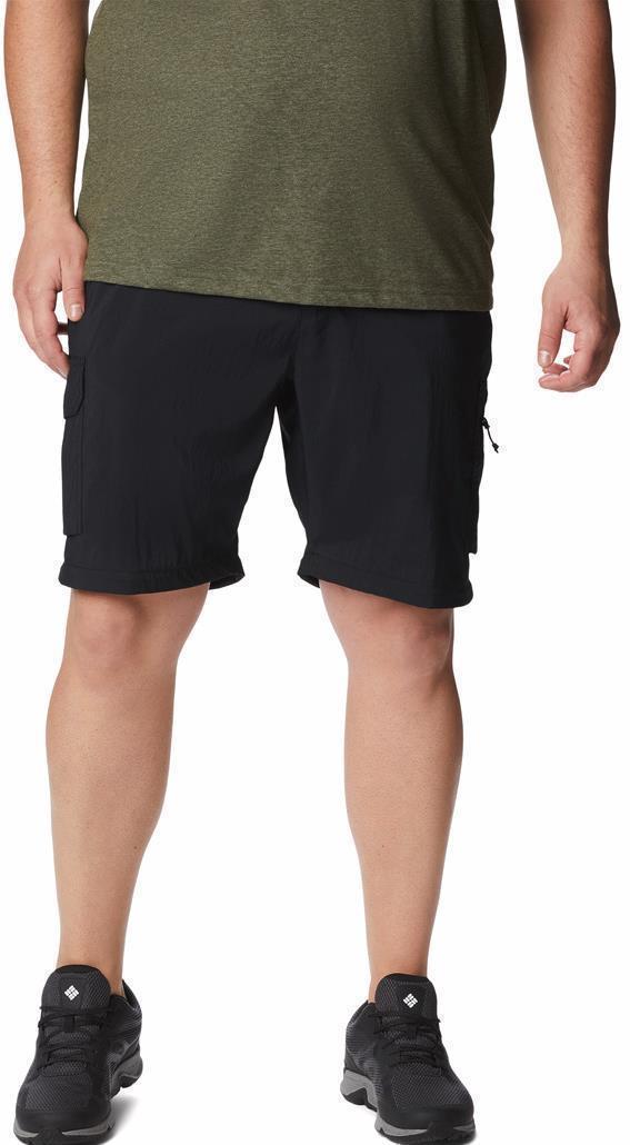 Silver Ridge Utility Convertible Pants, 30" Inseam, Extended - Mens - Black 3