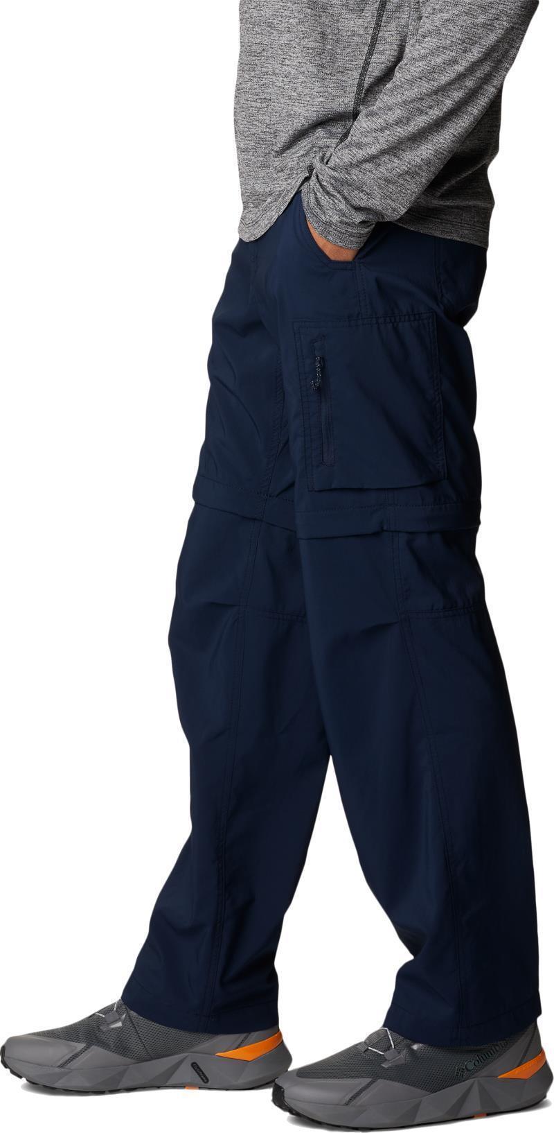 Silver Ridge Utility Convertible Pants, 30" Inseam, Extended - Mens - Collegiate Navy 4