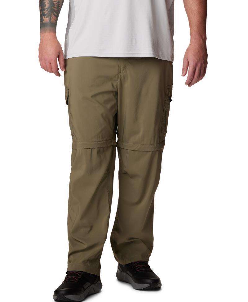 Silver Ridge Utility Convertible Pants, 30" Inseam, Extended - Mens - Stone Green 1
