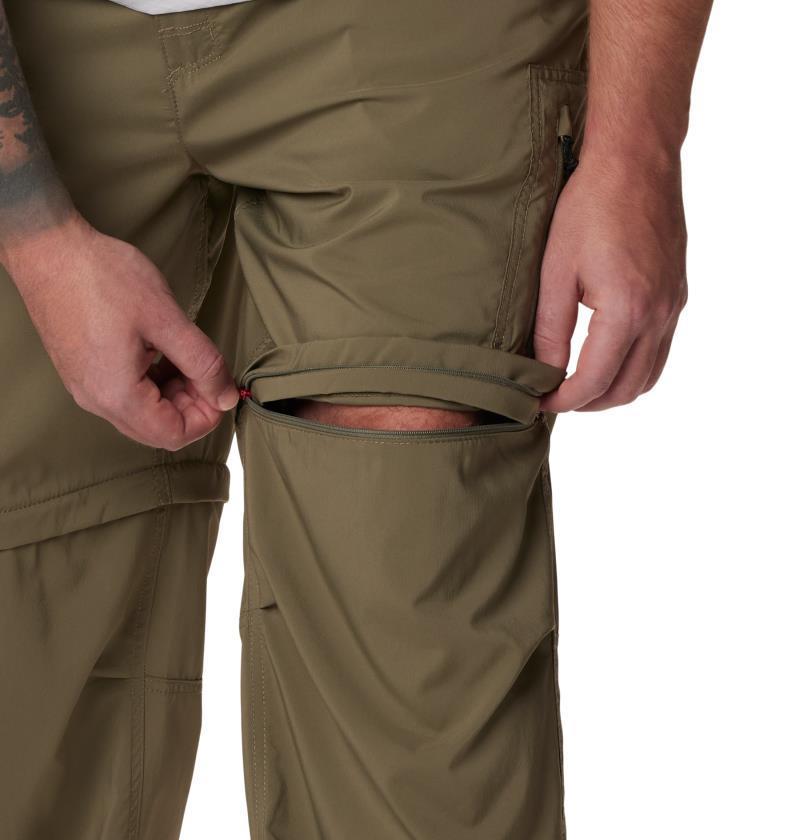 Silver Ridge Utility Convertible Pants, 30" Inseam, Extended - Mens - Stone Green 4