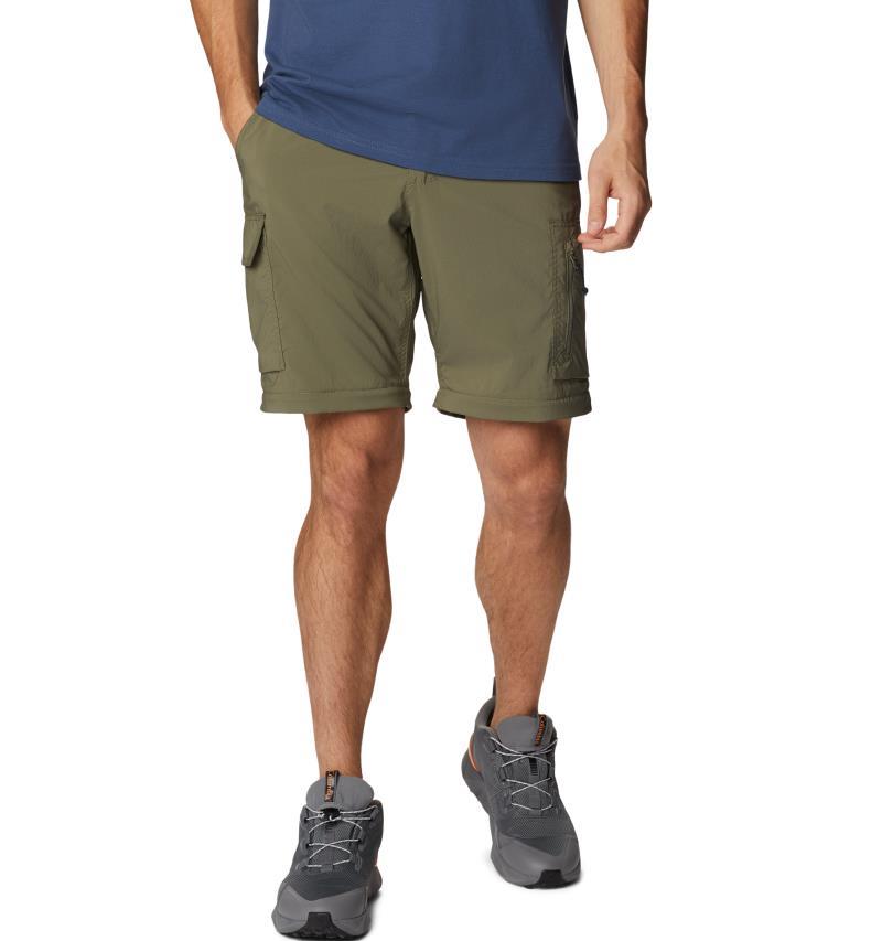 Silver Ridge Utility Convertible Pants, 30" Inseam - Mens - Stone Green 4