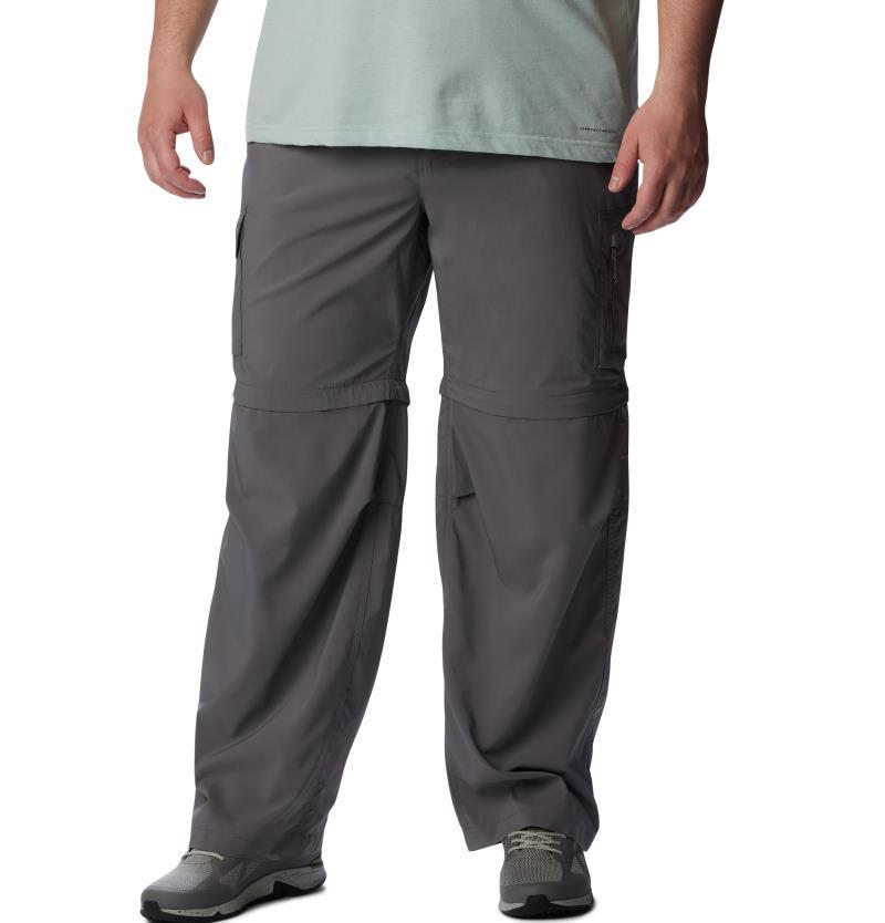 Silver Ridge Utility Convertible Pants, 34" Inseam, Extended - Mens - City Grey 1