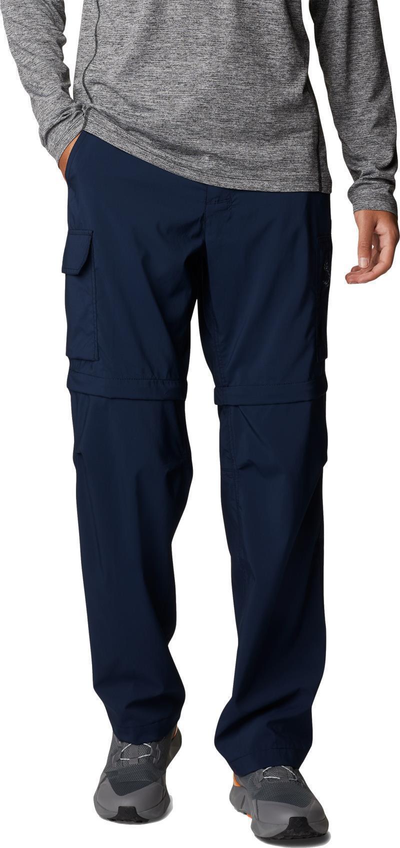 Silver Ridge Utility Convertible Pants, 34" Inseam, Extended - Mens - Collegiate Navy 1