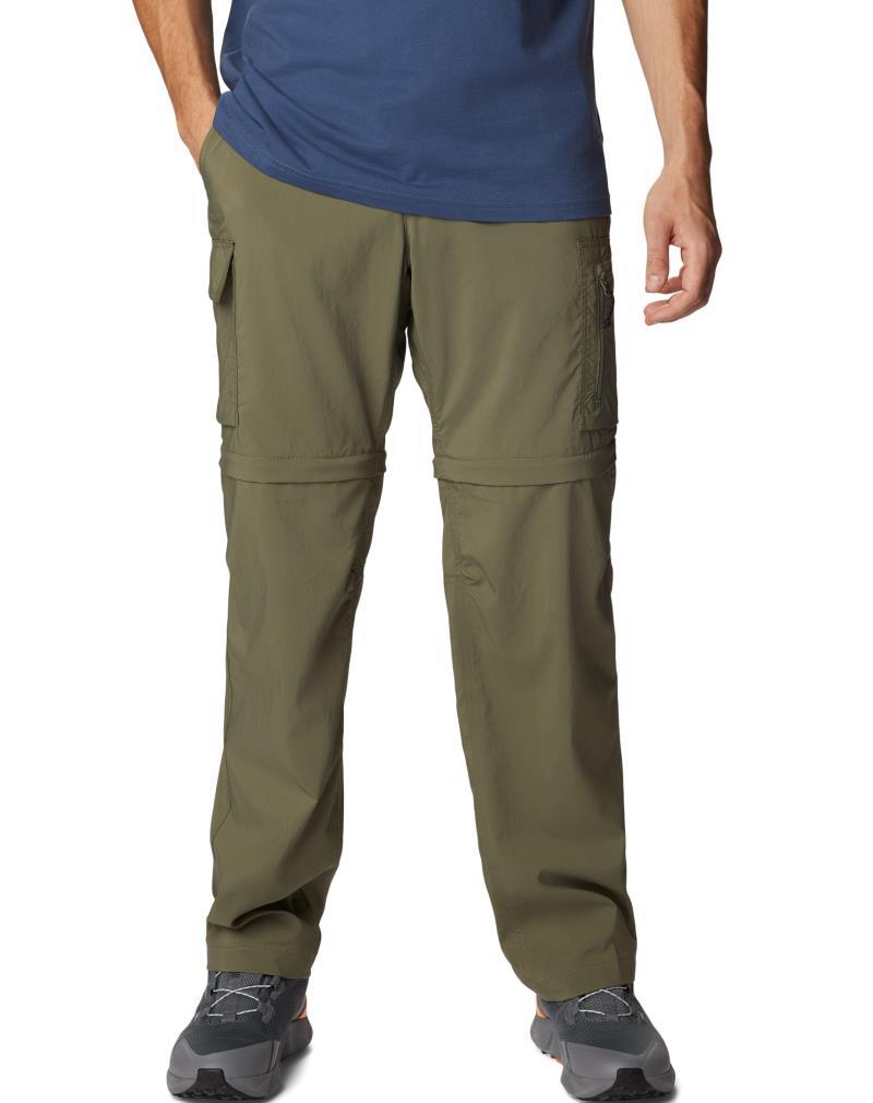 Silver Ridge Utility Convertible Pants, 34" Inseam - Mens - Stone Green 1