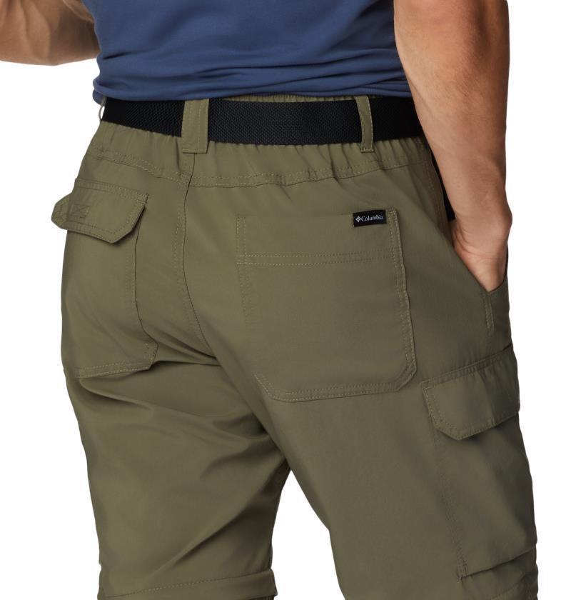 Silver Ridge Utility Convertible Pants, 34" Inseam - Mens - Stone Green 6
