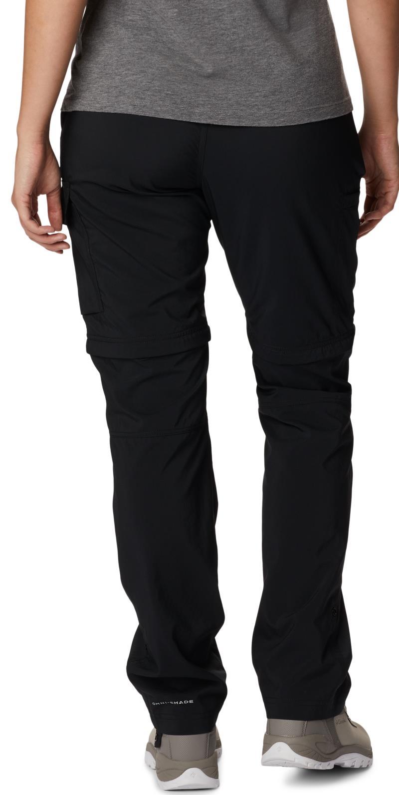 Silver Ridge Utility Convertible Pants, Long - Plus - Womens - Black 2