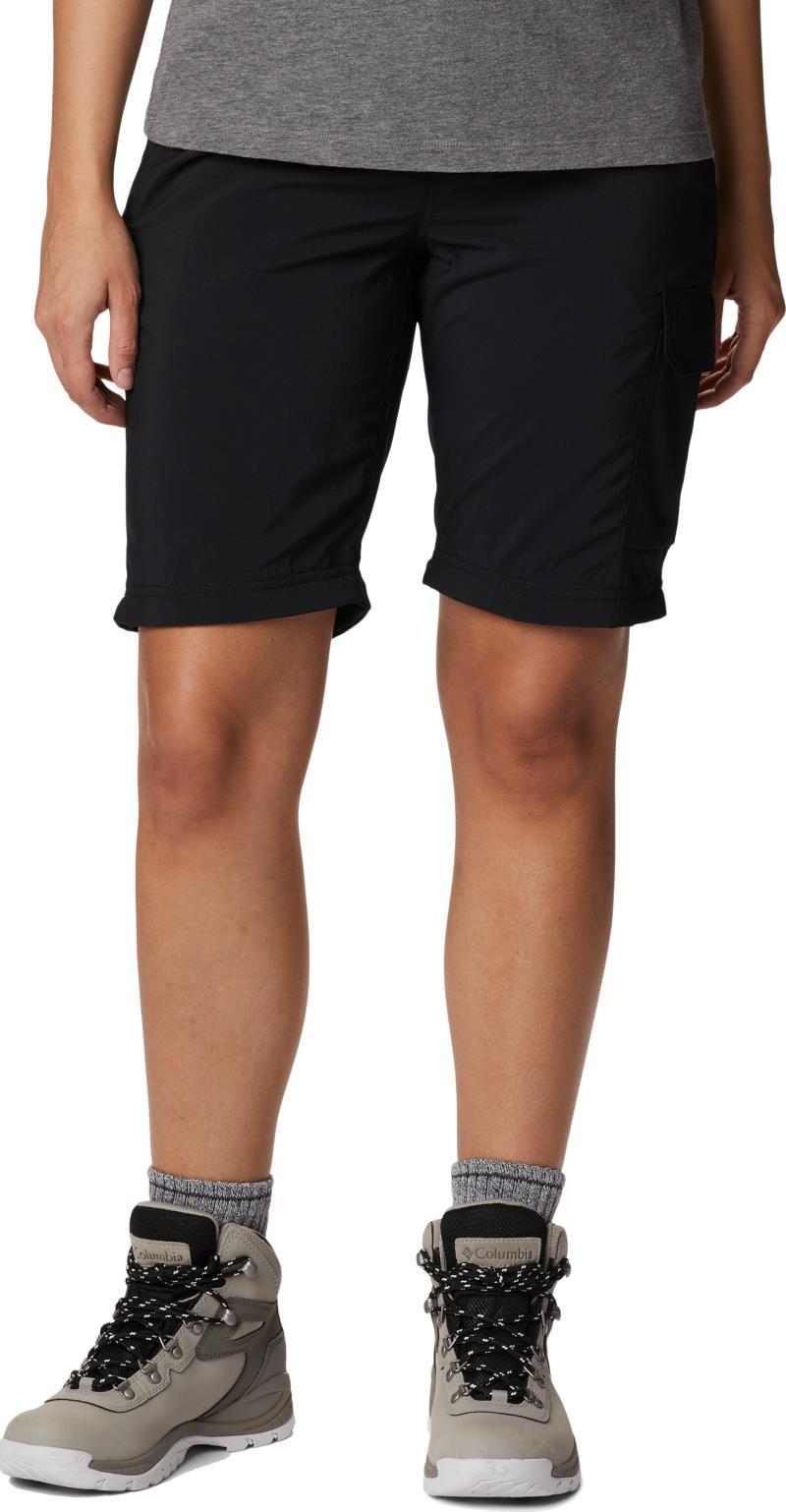 Silver Ridge Utility Convertible Pants, Long - Plus - Womens - Black 4