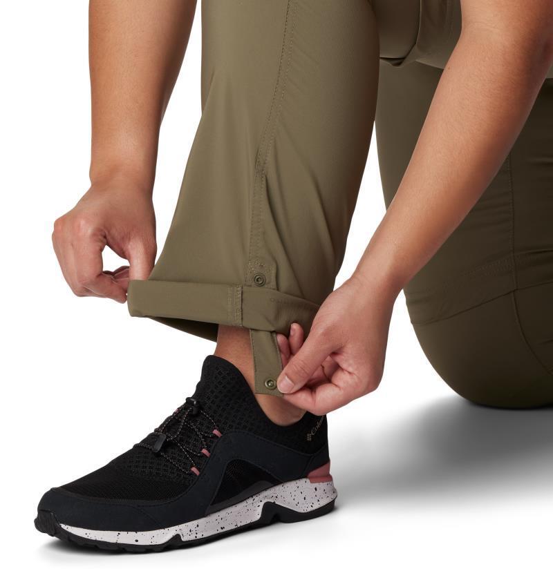 Silver Ridge Utility Convertible Pants, Long - Plus - Womens - Stone Green 7