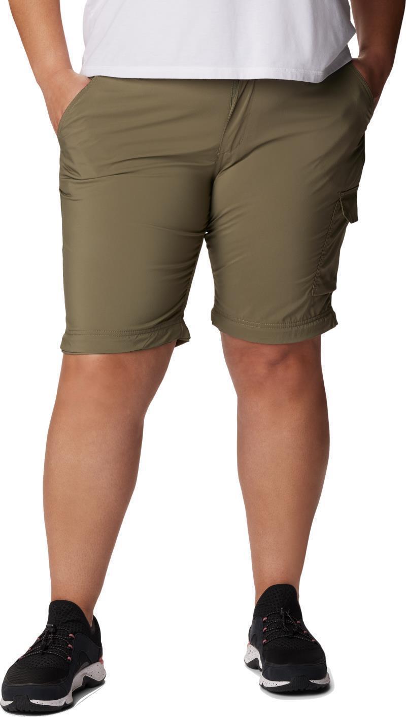 Silver Ridge Utility Convertible Pants, Reg - Plus - Womens - Stone Green 6