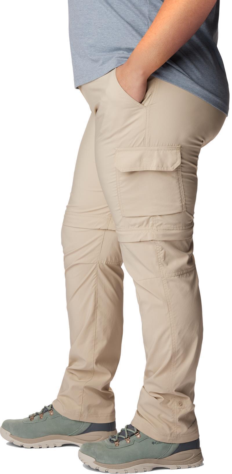 Silver Ridge Utility Convertible Pants, Short - Plus - Womens - Ancient Fossil 2