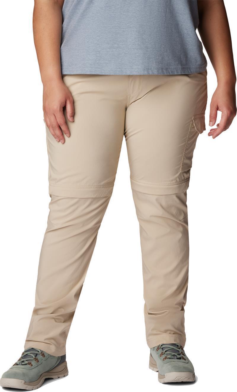 Silver Ridge Utility Convertible Pants, Short - Plus - Womens - Ancient Fossil 4