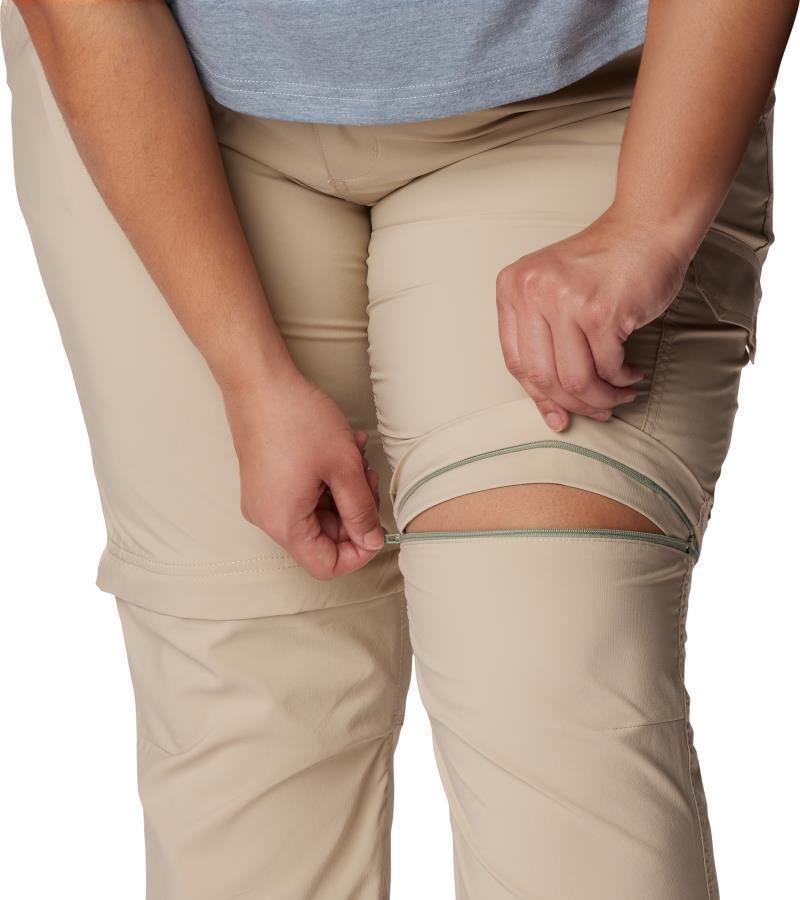 Silver Ridge Utility Convertible Pants, Short - Plus - Womens - Ancient Fossil 5