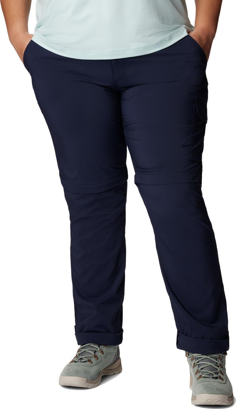 Silver Ridge Utility Convertible Pants, Short - Plus - Womens - Dark Nocturnal 1