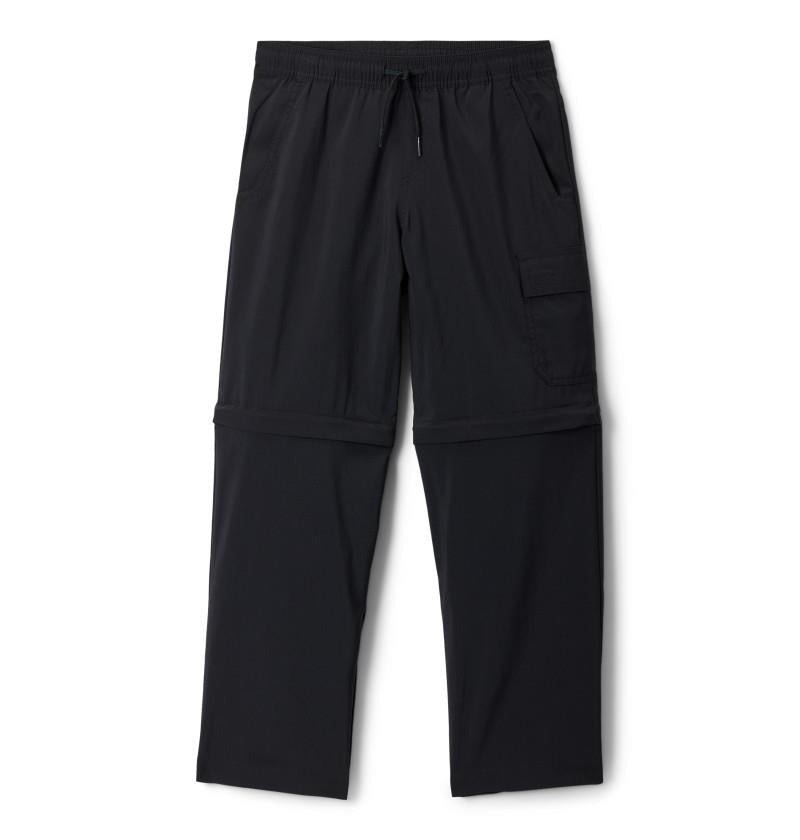 Silver Ridge Utility Convertible Pants - Youth Boys - black 1