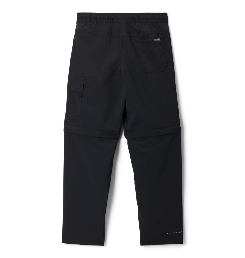Silver Ridge Utility Convertible Pants - Youth Boys - black 1