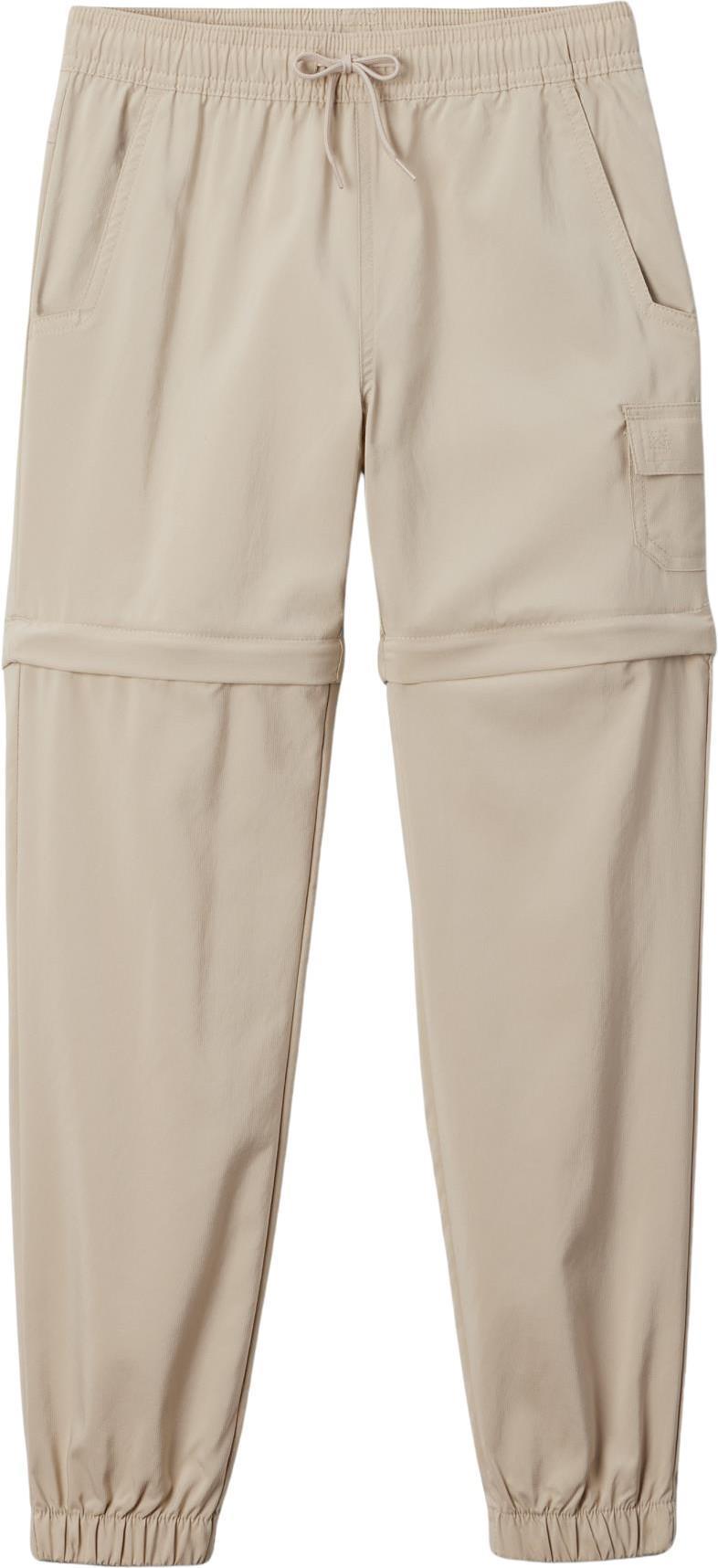 Silver Ridge Utility Convertible Pants - Youth Girls - Ancient Fossil 1