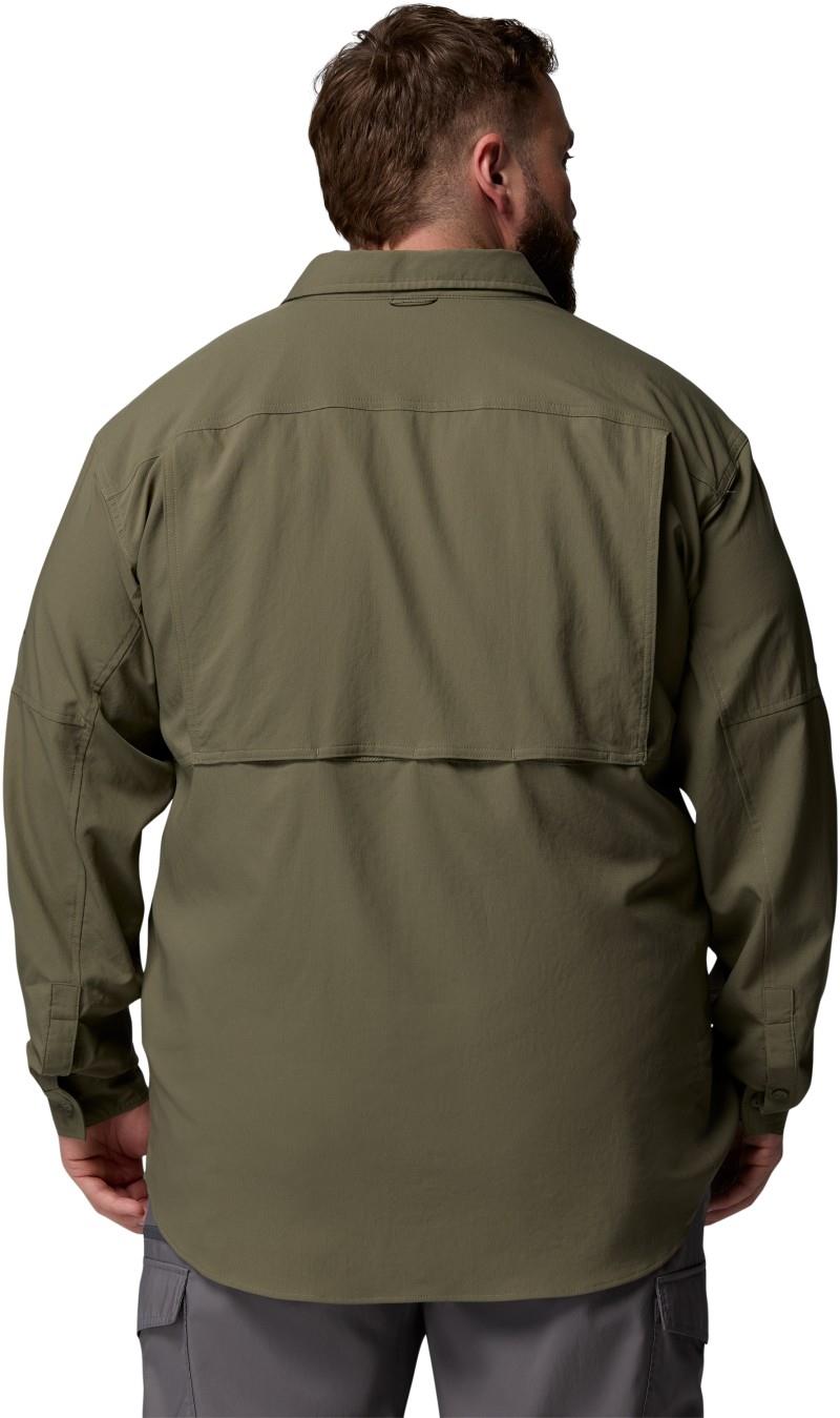 Silver Ridge Utility II LS Shirt, Extended - Mens - stone green 1