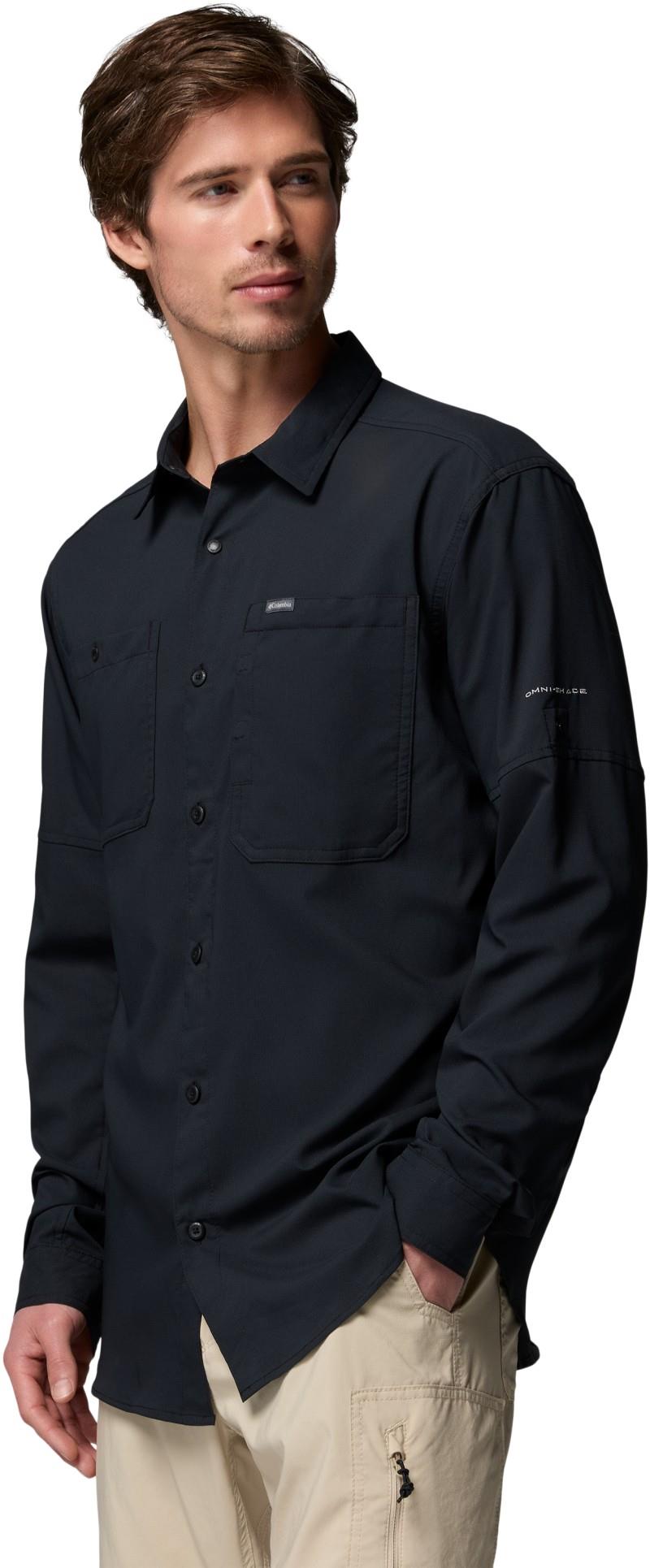 Silver Ridge Utility II LS Shirt, Tall - Mens - black 1