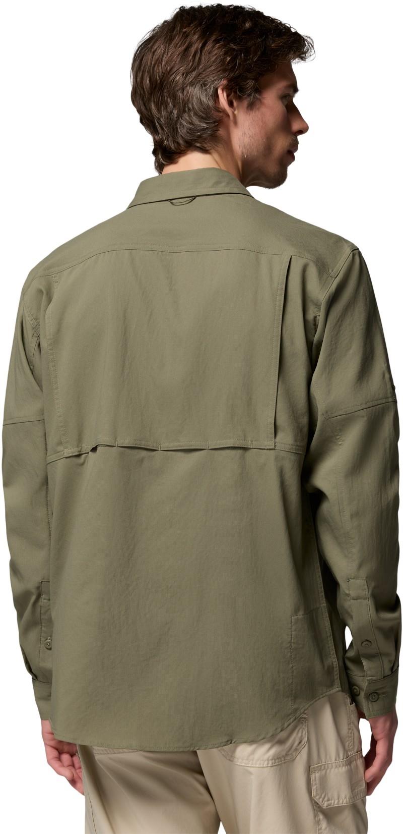 Silver Ridge Utility II LS Shirt, Tall - Mens - stone green 1