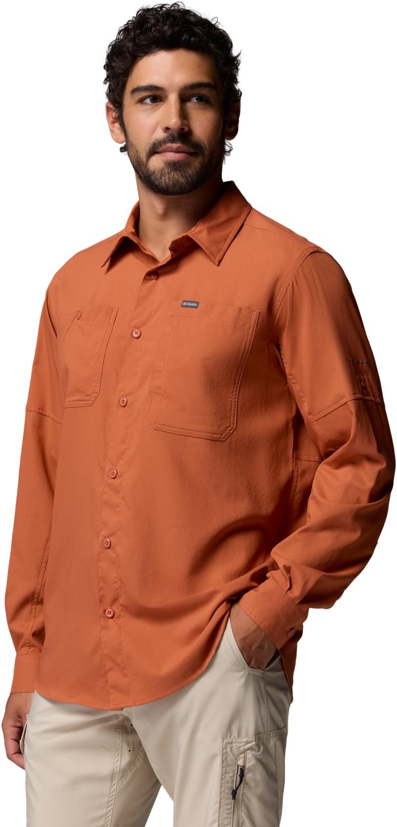 Silver Ridge Utility II LS Shirt, Tall - Mens - teak brown 1