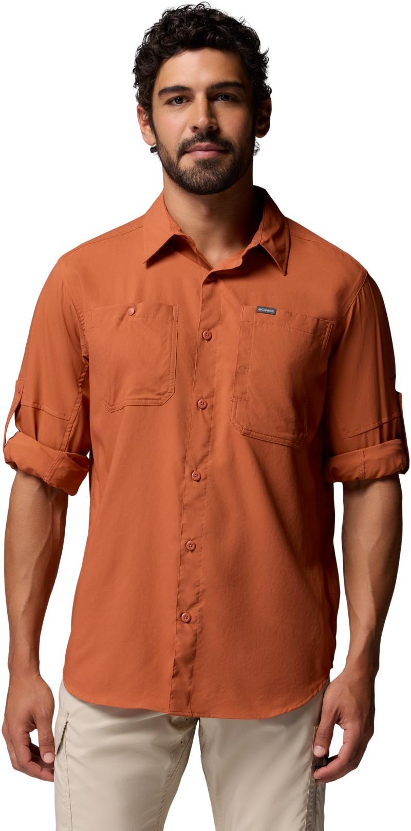 Silver Ridge Utility II LS Shirt, Tall - Mens - teak brown 1