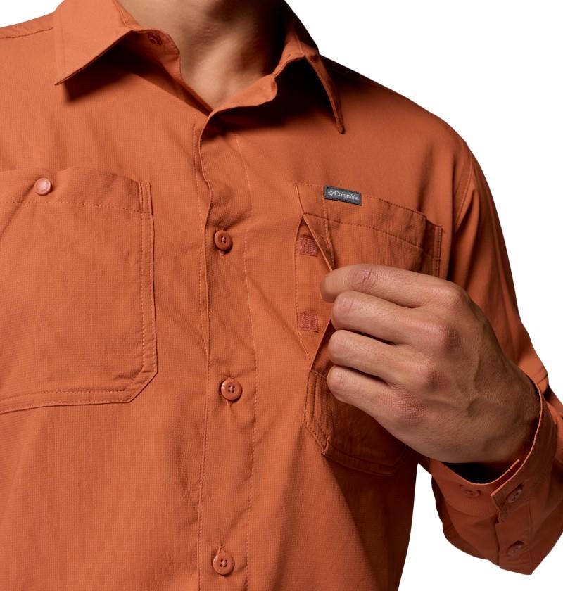 Silver Ridge Utility II LS Shirt, Tall - Mens - teak brown 1