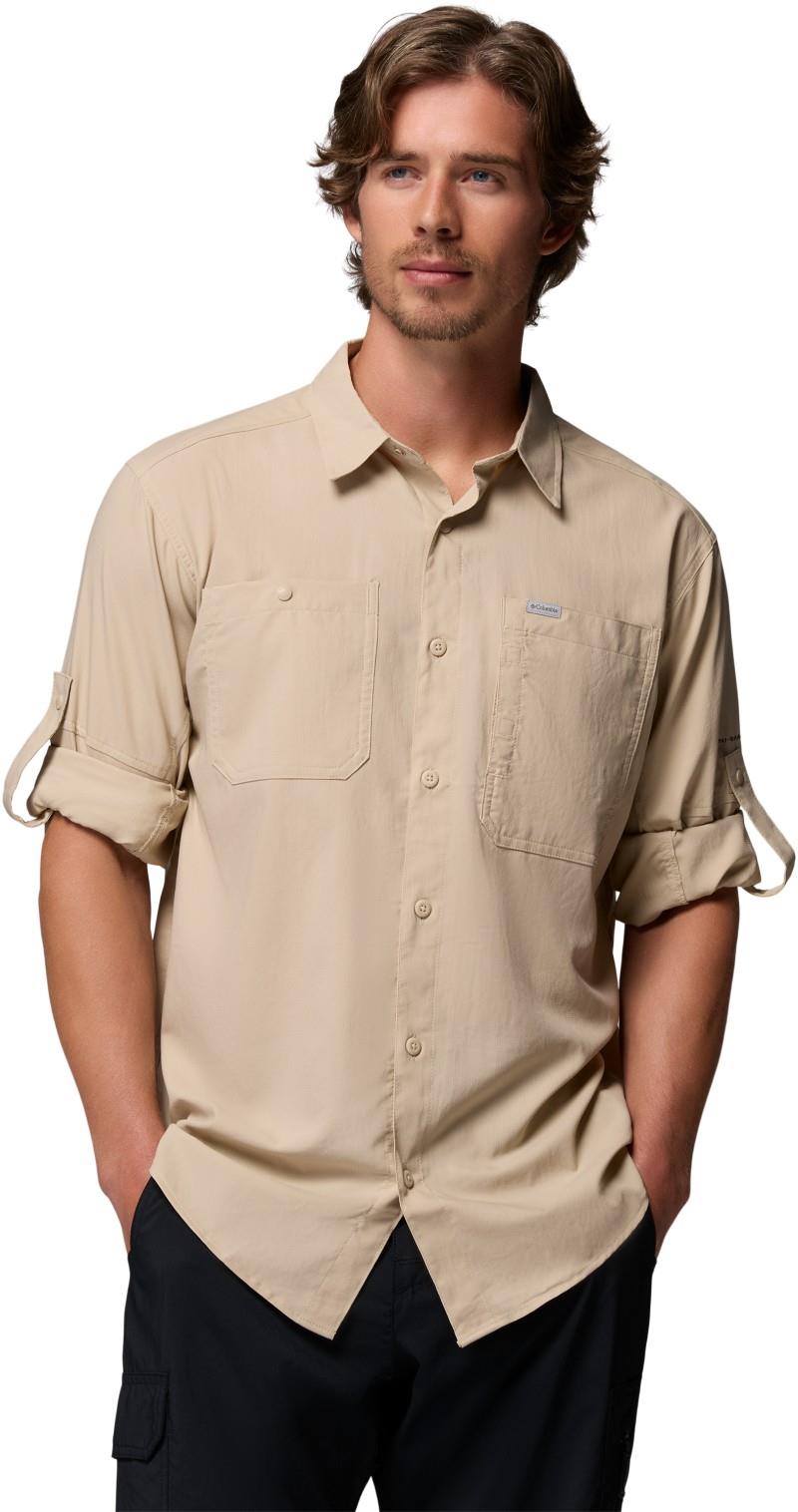 Silver Ridge Utility II LS Shirt - Mens - ancient fossil 1