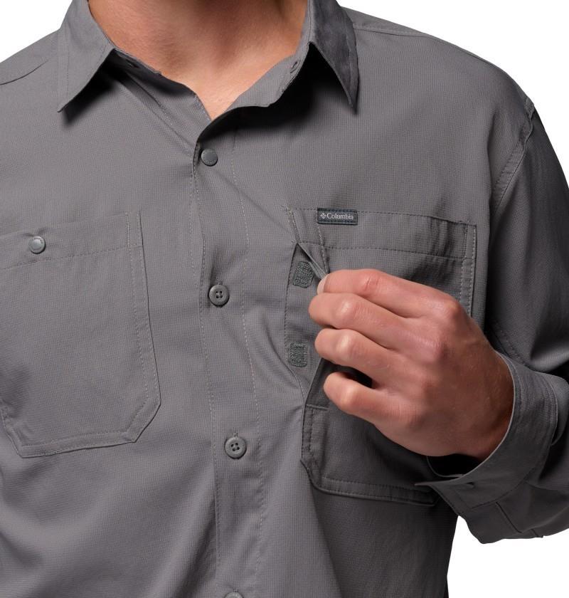 Silver Ridge Utility II LS Shirt - Mens - city grey 1