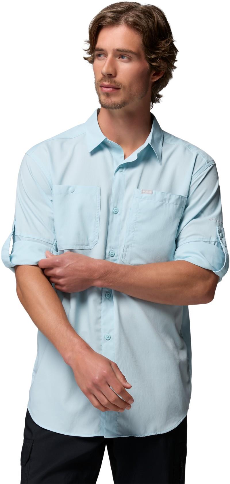 Silver Ridge Utility II LS Shirt - Mens - marine light 1