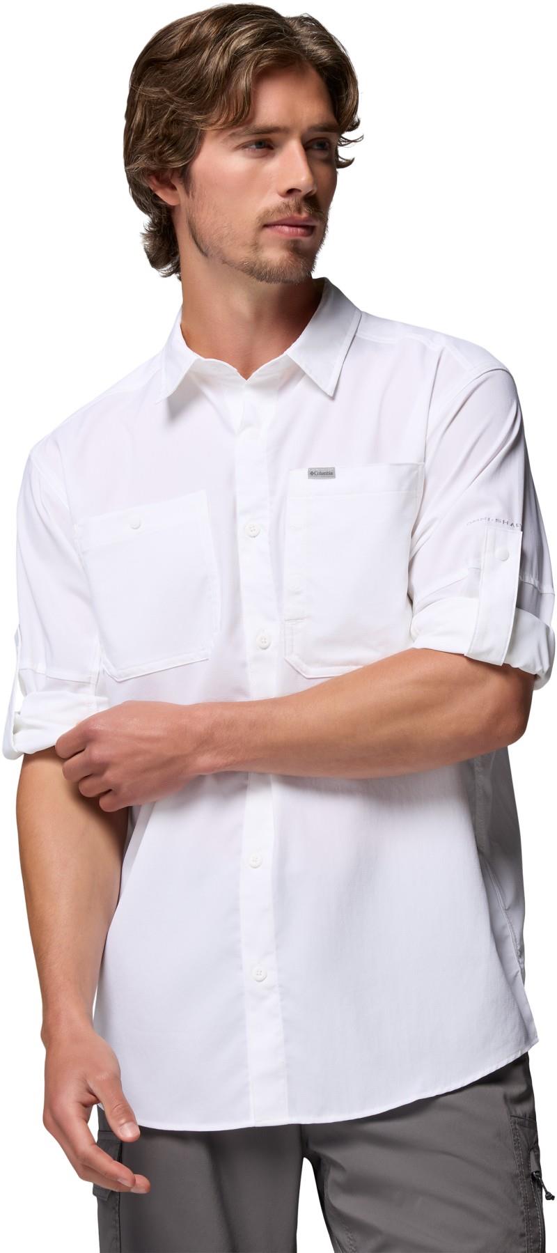 Silver Ridge Utility II LS Shirt - Mens - white 1