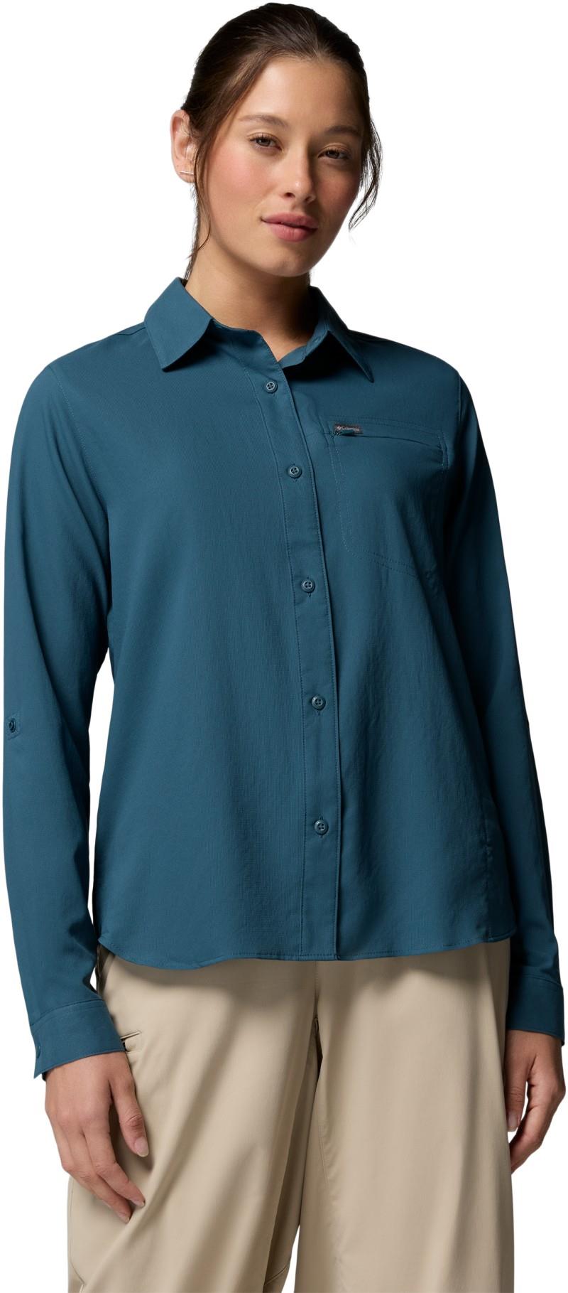 Silver Ridge Utility II LS Shirt - Womens - everblue 1