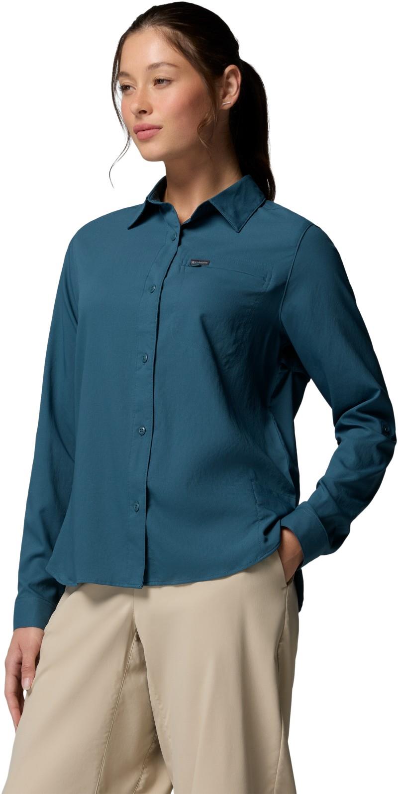 Silver Ridge Utility II LS Shirt - Womens - everblue 1