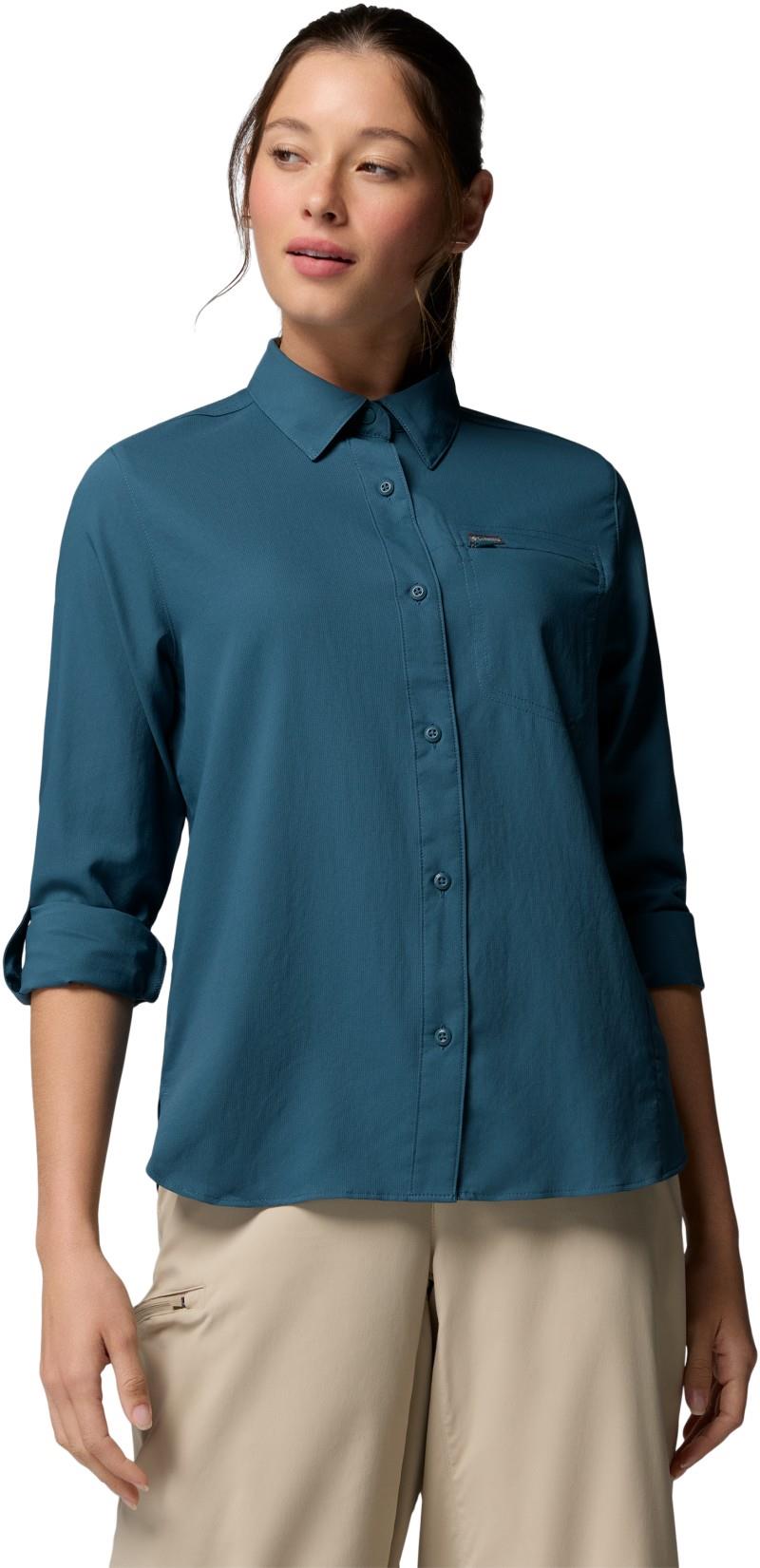 Silver Ridge Utility II LS Shirt - Womens - everblue 1