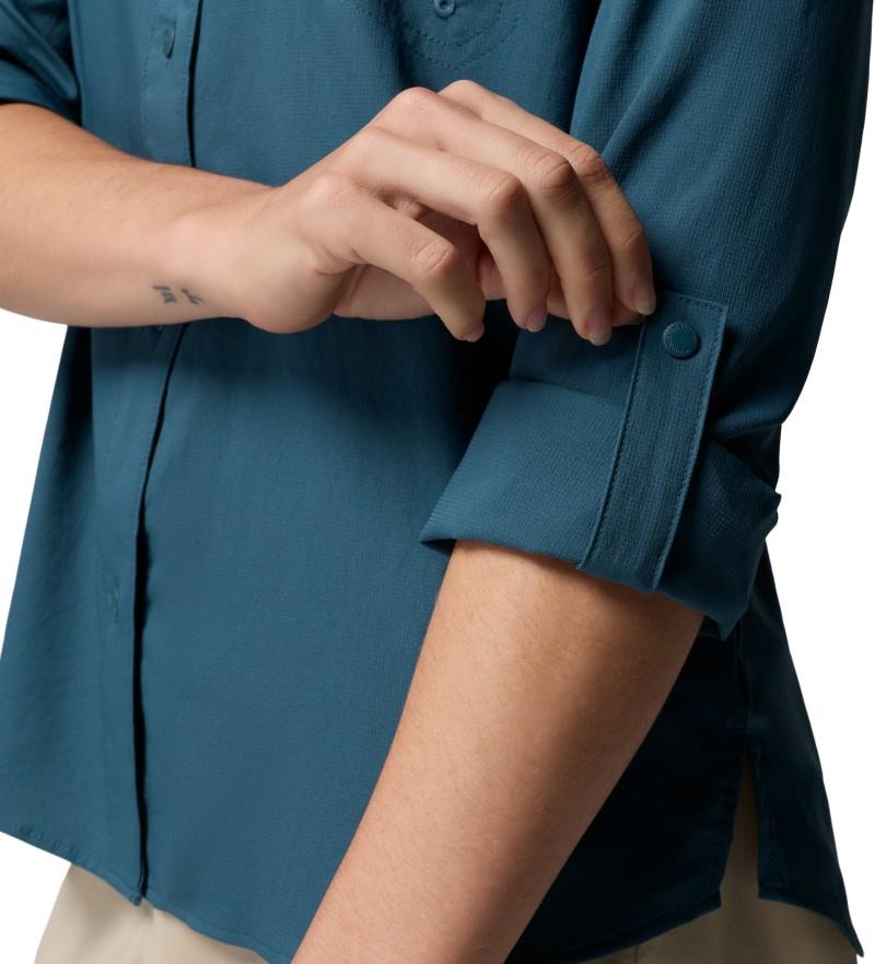 Silver Ridge Utility II LS Shirt - Womens - everblue 1